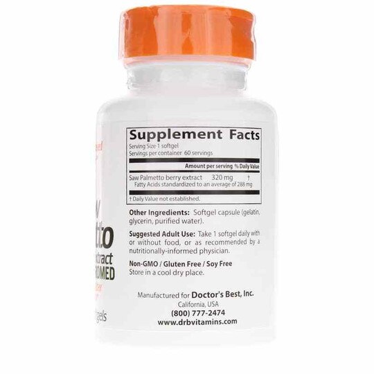 Saw Palmetto Extract 320 Mg, DRB